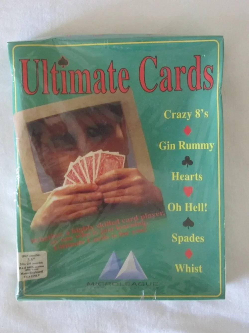 1992 Big Box PC Game: Ultimate Cards - Factory Sealed